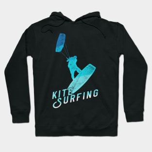 Kitesurfing Quote Vintage Colors Look Hoodie